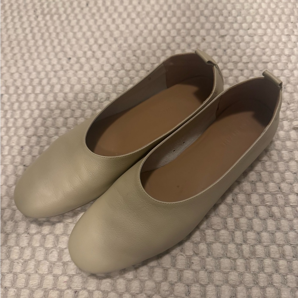 Everlane The Day Glove, ivory, size 9